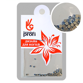 Стразы стекло "Голубой опал" №3, 50 шт.