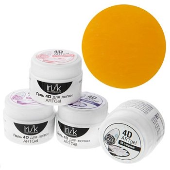 Гель 4D для лепки ARTGel  "IRISK" ,5 г (21 Янтарь)