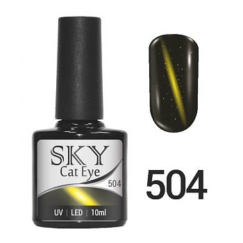 № 504 Гель-лак  CAT EYE SKY 10мл