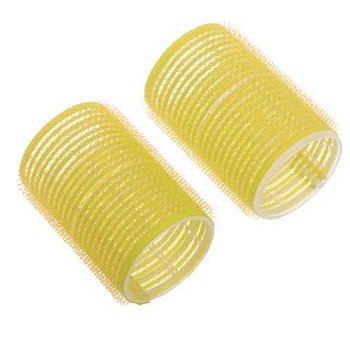 Riff Бигуди-липучки желтые 12шт(32/63мм)