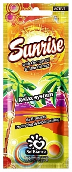 SolBianca Крем д/загара "Sunrise"с маслом апельсина и экстрактом алоэ 6*bronzer ,15мл