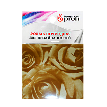 ФП Фольга переводная "Розы" 6*12 см