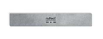 Пилка д/искусственных ногтей (серая прям.100/180)
