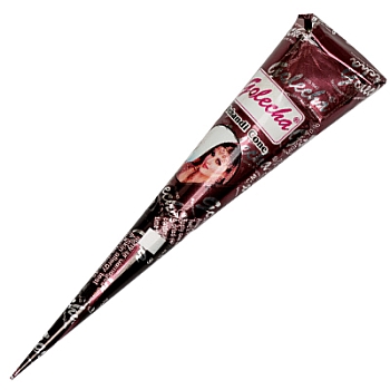 Хна для мехенди в конусе, 25 гр. (05 темно-коричневая)