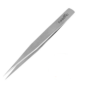 IRISK Пинцет для ресниц прямой (ручная заточка)