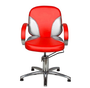 Кресло парикмахерское Валентина Люкс гидравлика 