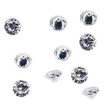 Стразы  Алмазы, 10шт.( 05 Круг  диам 2,5 ) 