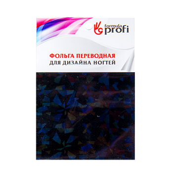 ФП Фольга переводная черная "Битое стекло"  6*12 см