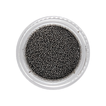 ФП Бульонки для дизайна металл., 0,6 мм, цв. черный