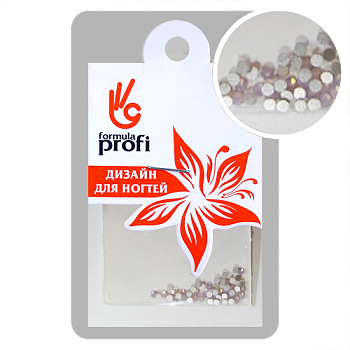 Стразы стекло "Розовый опал" №4, 50 шт.