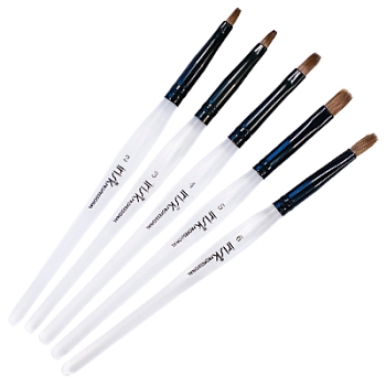 Кисть для геля натуральный ворс,в тубе "IRISK" №3