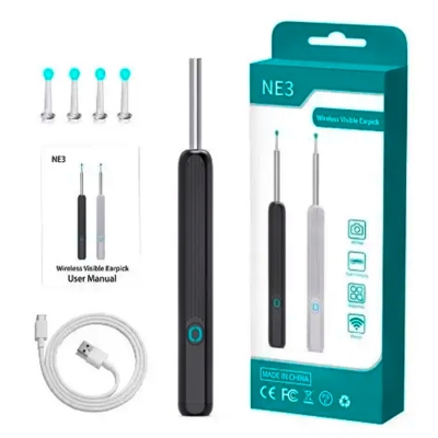 Умная ушная палочка с камерой