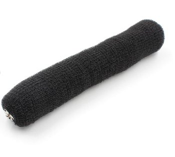 Валик 25см  с кнопкой черный