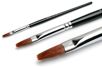 Кисть д/геля GCF №6  Gel Sable