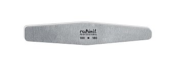 Пилка д/искусственных ногтей (серая ромб 100/180)