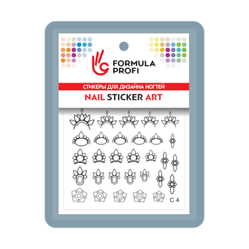 Слайдер-дизайн графический "Цветочки" С4