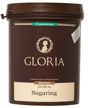 Паста для шугаринга Gloria мягкая с ментолом 0.8 кг