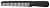 Dewal расческа CF 016 Super Thin c ручкой, узкая, 17,5 см, черная