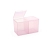 Контейнер двухсекционный прозрачно-розовый TNL