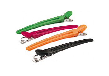 Dewal зажим CL 2403 пластик+металл ,цветные