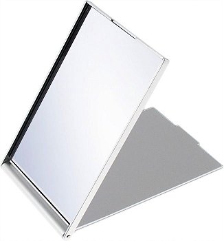 Dewal MR-9М404 Зеркало косметическое,пластик,серебристое