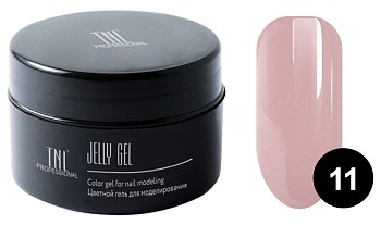 Гель-желе TNL №11 камуфлирующий дымчато-розовый (18 мл)