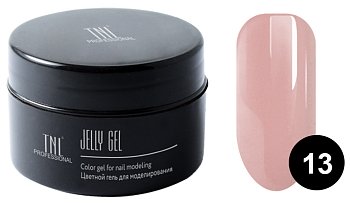 Гель-желе TNL №13 камуфлирующий шоколадно-розовый (18 мл)