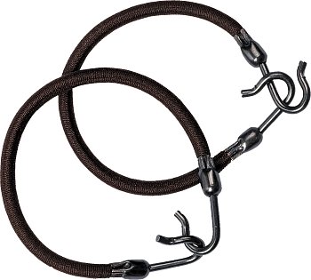 Dewal резинка MI-8014 с крючком коричневая (2 шт.)