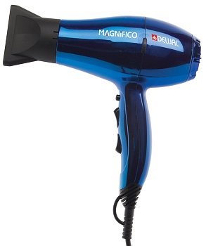 Dewal фен 03-007 Blue Magnifico,2100W,ионизация,2 насадки