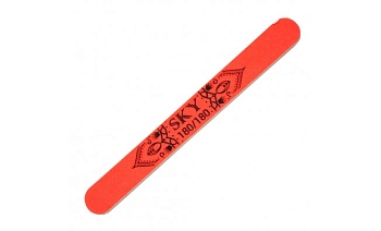 Пилка неоновая оранжевая SKY 180/180