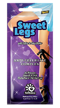 SolBianca Крем д/загара "Sweet Legs"для ног с маслами кофе и Ши 8*bronzer 15мл