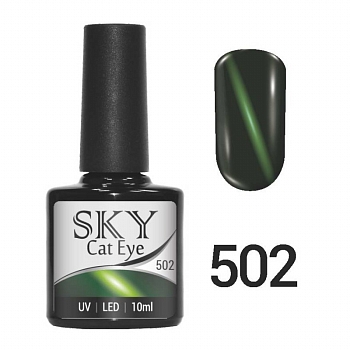 № 502 Гель-лак  CAT EYE SKY 10мл