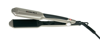 Dewal щипцы 03-030Z Golden, 45*95мм,керамико-турмалиновое покрытие