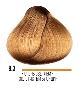 AAA 9.3 очень светлый золотистый блондин 100 мл