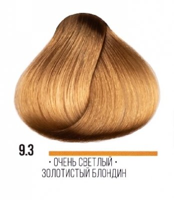 AAA 9.3 очень светлый золотистый блондин 100 мл