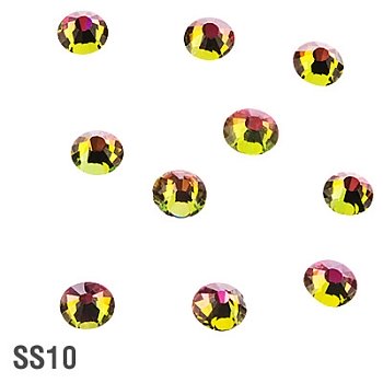 Стразы Swarovski Чехия, спецэффекты 06 SS10 (2,7-2,8 мм), 50шт