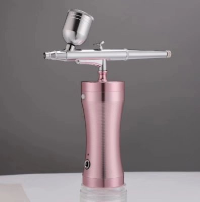 Косметический кислородный инжектор (розовый/красный)