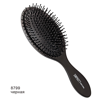 SIMPARTY  Щетка овал пласт. штифт, черная  8799