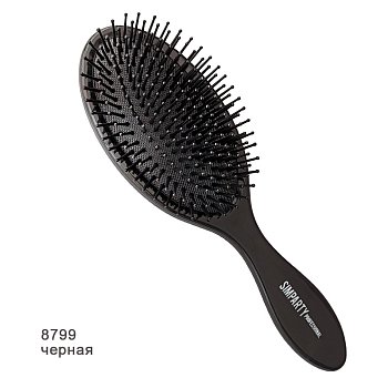 SIMPARTY  Щетка овал пласт. штифт, черная  8799