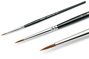 Кисть д/дизайна ruNail Detail S Sable AСR №3