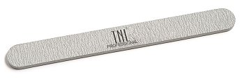 Пилка для ногтей TNL узкая 180/240 хит продаж (серая)
