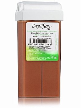 Depilflax Воск для депиляции в картридже 110 гр. - Шоколад (Cocao) плотный
