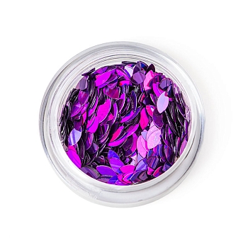 Пайетки для ногтей "TNL-лепесток" - изабелла