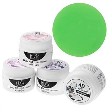 Гель 4D для лепки ARTGel  "IRISK" ,5 г (22 Лайм)