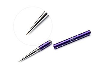 Кисть для гель-краски TNL - сиреневая