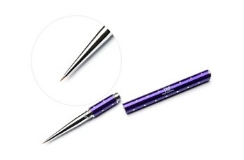 Кисть для гель-краски TNL - сиреневая