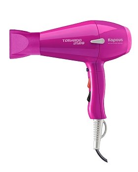 KAPOUS Фен профессиональный мод"Tornado", розовый rose