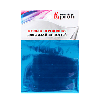 ФП Фольга переводная голубая 6*12 см