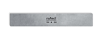 Пилка д/искусственных ногтей (серая прям.150/150)