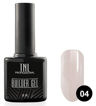 Моделирующий гель Builder Gel TNL №04 камуфлирующий серый (10 мл.)